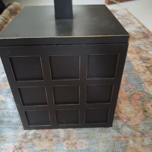 Black Square Decorative Box